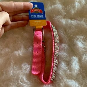 NEW Decorative Jeweled Bling Dog Collar